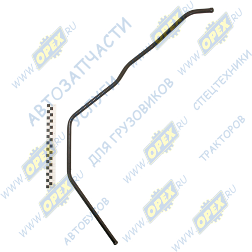 80Х-3506031 Трубка (сталь) ф14; без наконеч. L=900 МТЗ РУП1